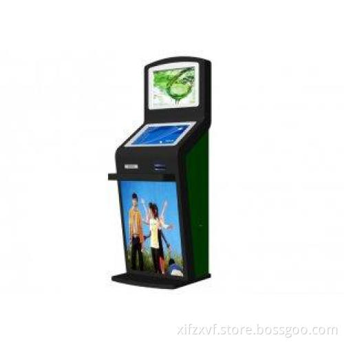 Coin Acceptor gaming and payment digital Dual Screen Kiosk